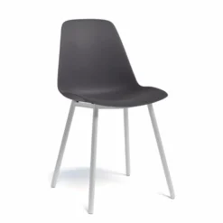 Perfecta Claudio Chaise moderne en polypropylène et métal> Chaise De Cuisine|Chaise De Salle à Manger