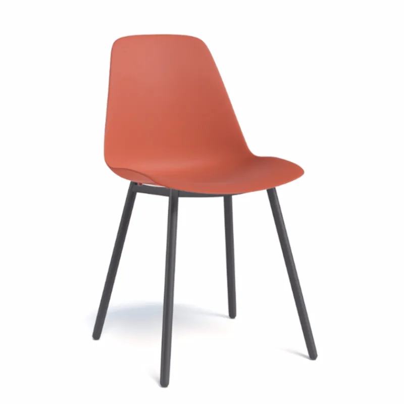 Perfecta Claudio Chaise moderne en polypropylène et métal> Chaise De Cuisine|Chaise De Salle à Manger