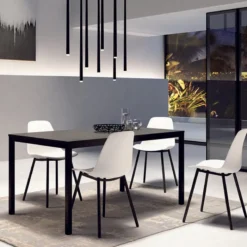 Perfecta Claudio Chaise moderne en polypropylène et métal><noscript><img width=