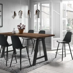 Perfecta Claudio Tabouret snack moderne avec coque en polypropylène> Tabouret Snack (assise +/- 65 Cm)|Tabouret De Bar (assise +/- 80 Cm)