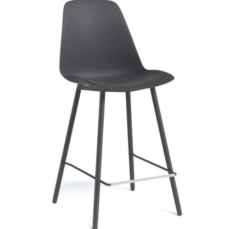 Perfecta Claudio Tabouret snack moderne avec coque en polypropylène> Tabouret Snack (assise +/- 65 Cm)|Tabouret De Bar (assise +/- 80 Cm)