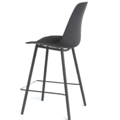 Perfecta Claudio Tabouret snack moderne avec coque en polypropylène><noscript><img width=