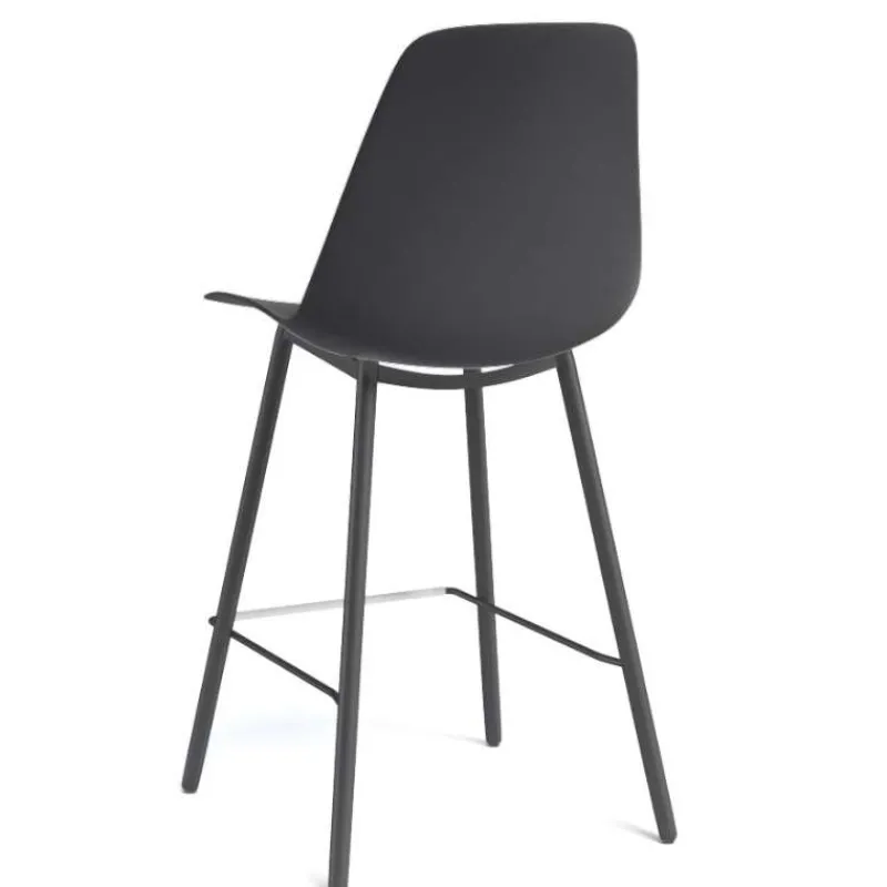 Perfecta Claudio Tabouret snack moderne avec coque en polypropylène> Tabouret Snack (assise +/- 65 Cm)|Tabouret De Bar (assise +/- 80 Cm)