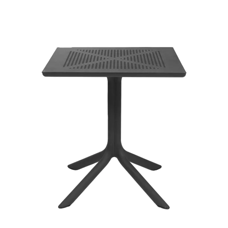 Clip Petite table de jardin carrée en polypropylène> Table De Jardin
