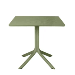 Clip Petite table de jardin carrée en polypropylène><noscript><img width=