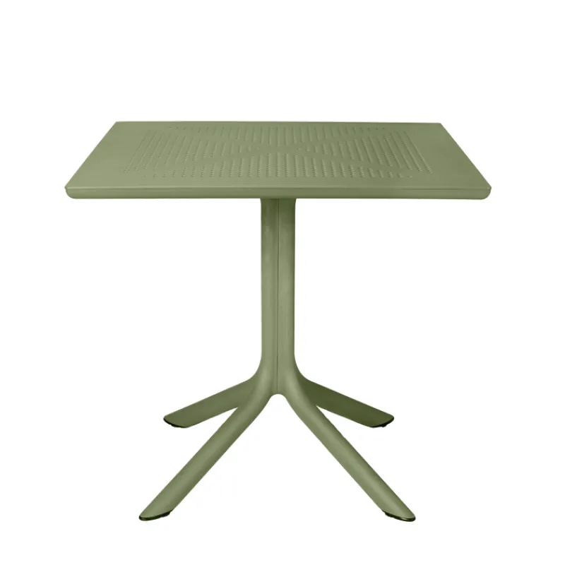 Clip Petite table de jardin carrée en polypropylène> Table De Jardin