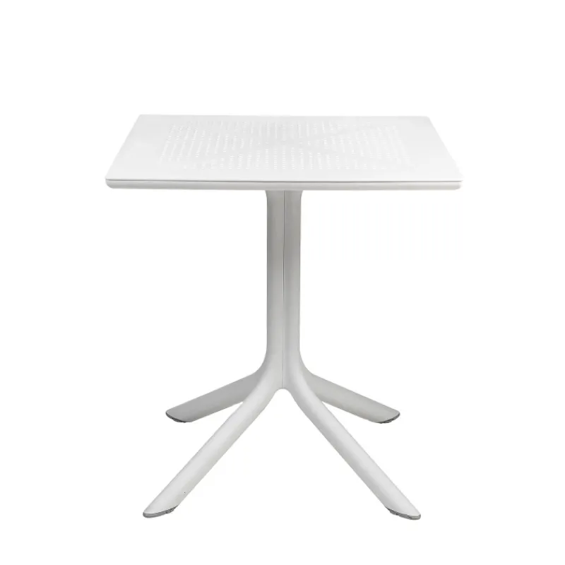 Clip Petite table de jardin carrée en polypropylène> Table De Jardin