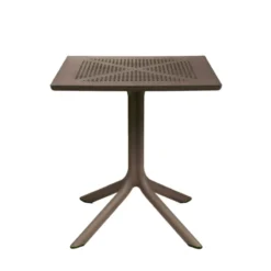 Clip Petite table de jardin carrée en polypropylène><noscript><img width=