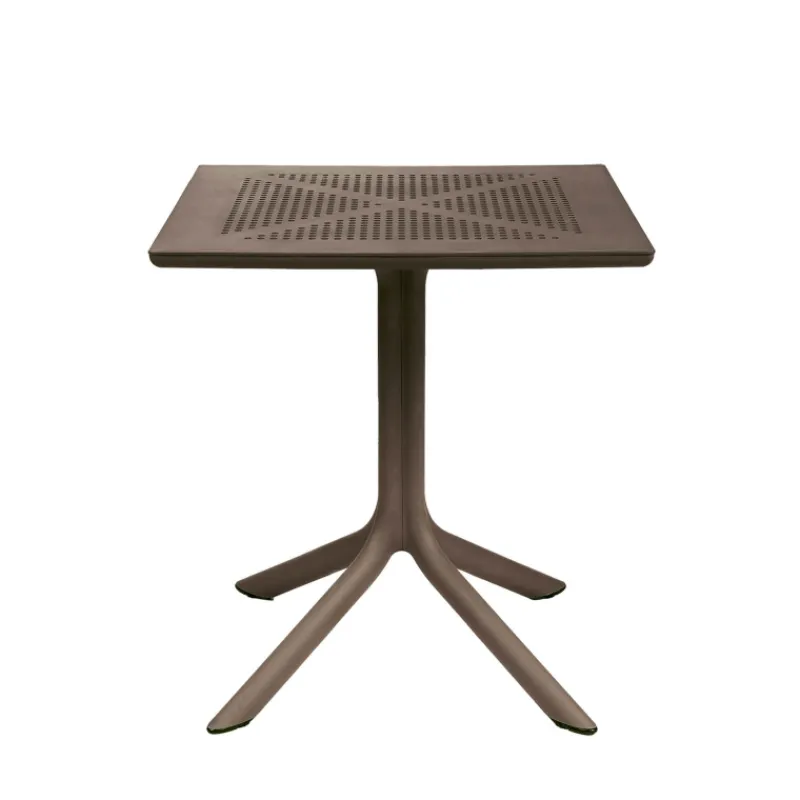 Clip Petite table de jardin carrée en polypropylène> Table De Jardin