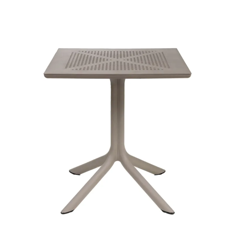 Clip Petite table de jardin carrée en polypropylène> Table De Jardin