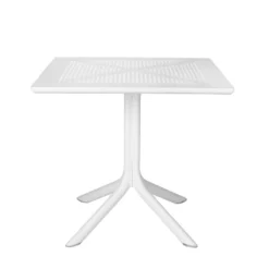Clip Petite table de jardin carrée en polypropylène><noscript><img width=
