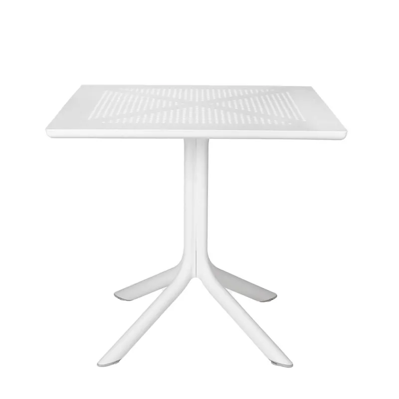 Clip Petite table de jardin carrée en polypropylène> Table De Jardin