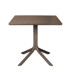 Clip Petite table de jardin carrée en polypropylène><noscript><img width=