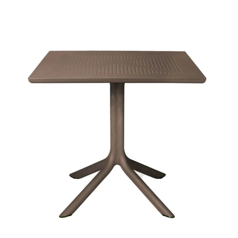 Clip Petite table de jardin carrée en polypropylène> Table De Jardin