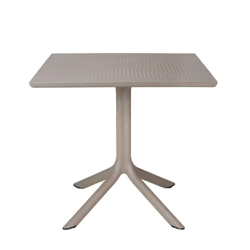 Clip Petite table de jardin carrée en polypropylène> Table De Jardin