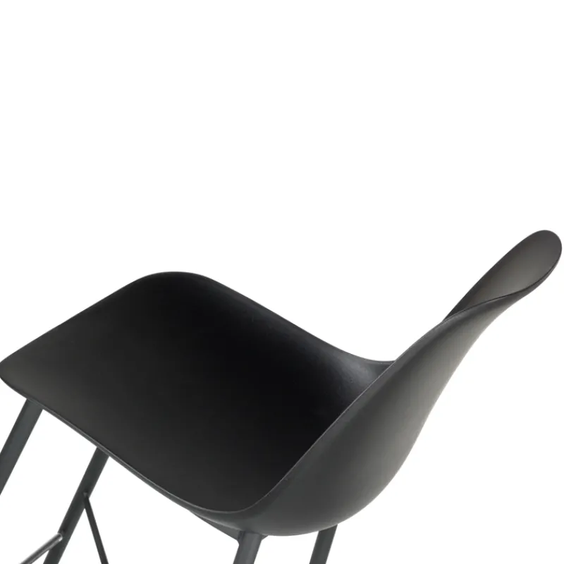 Perfecta Cloe Tabouret snack moderne en polypropylène et métal> Tabouret Snack (assise +/- 65 Cm)|Tabouret De Bar (assise +/- 80 Cm)