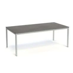Perfecta Cobra Table rectangulaire plateau stratifié et pieds en métal><noscript><img width=