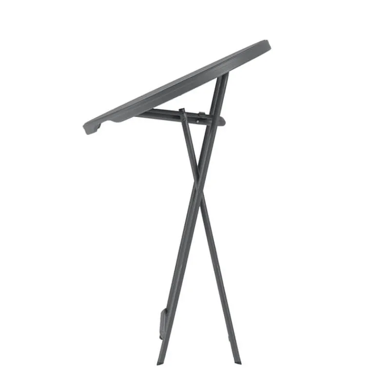 CocktailTable pliante mange debout hauteur 110 cm gris foncé> Table Pour Petit Espace