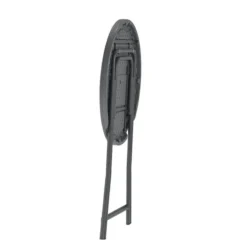 CocktailTable pliante mange debout hauteur 110 cm gris foncé><noscript><img width=