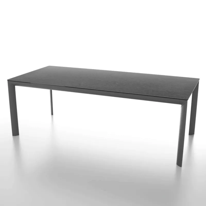 Dexo Cocoon Table italienne rectangulaire en céramique contemporaine> Table De Salle à Manger