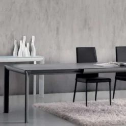 Dexo Cocoon Table italienne rectangulaire extensible en céramique contemporaine><noscript><img width=