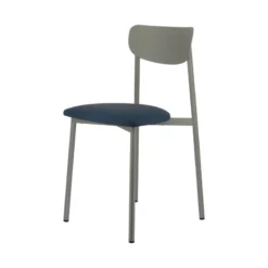 Carrier Colette ® Chaise française en métal avec assise en simili rembourrée><noscript><img width=