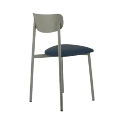 Carrier Colette ® Chaise française en métal avec assise en simili rembourrée><noscript><img width=