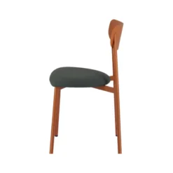 Carrier Colette ® Chaise française en métal avec assise en simili rembourrée><noscript><img width=