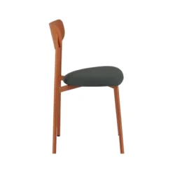 Carrier Colette ® Chaise française en métal avec assise en simili rembourrée><noscript><img width=