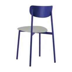 Carrier Colette ® Chaise française en métal avec assise en simili rembourrée><noscript><img width=