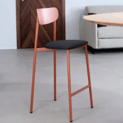 Carrier Colette ® Tabouret snack français en métal avec assise en tissu> Tabouret Snack (assise +/- 65 Cm)|Tabouret De Bar (assise +/- 80 Cm)