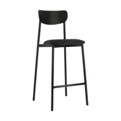 Carrier Colette ® Tabouret snack français en métal avec assise en simili rembourrée> Tabouret Snack (assise +/- 65 Cm)|Tabouret De Bar (assise +/- 80 Cm)