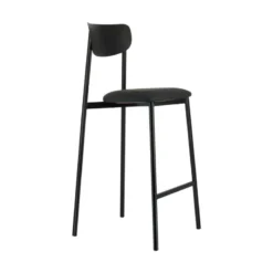 Carrier Colette ® Tabouret snack français en métal avec assise en simili rembourrée> Tabouret Snack (assise +/- 65 Cm)|Tabouret De Bar (assise +/- 80 Cm)