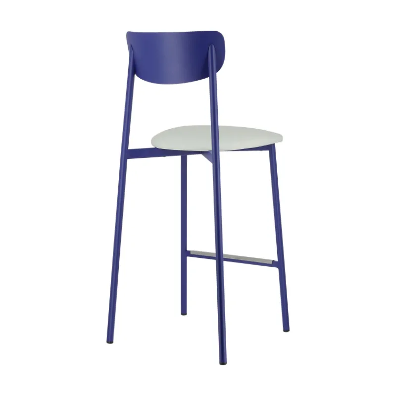 Carrier Colette ® Tabouret snack français en métal avec assise en simili rembourrée> Tabouret Snack (assise +/- 65 Cm)|Tabouret De Bar (assise +/- 80 Cm)