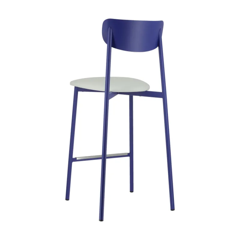 Carrier Colette ® Tabouret snack français en métal avec assise en simili rembourrée> Tabouret Snack (assise +/- 65 Cm)|Tabouret De Bar (assise +/- 80 Cm)