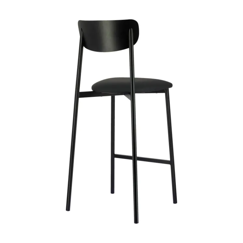 Carrier Colette ® Tabouret snack français en métal avec assise en simili rembourrée> Tabouret Snack (assise +/- 65 Cm)|Tabouret De Bar (assise +/- 80 Cm)