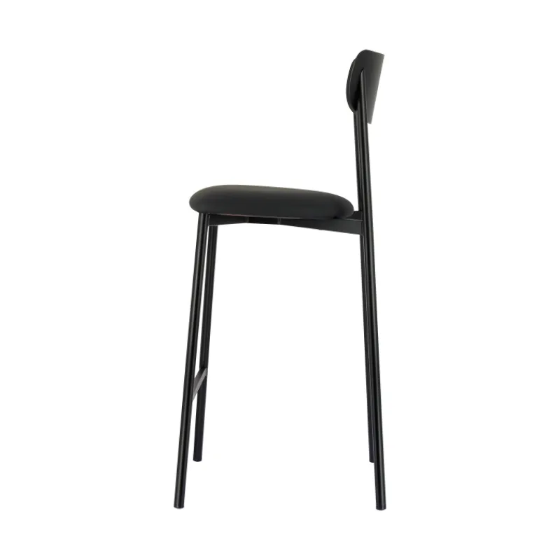 Carrier Colette ® Tabouret snack français en métal avec assise en simili rembourrée> Tabouret Snack (assise +/- 65 Cm)|Tabouret De Bar (assise +/- 80 Cm)