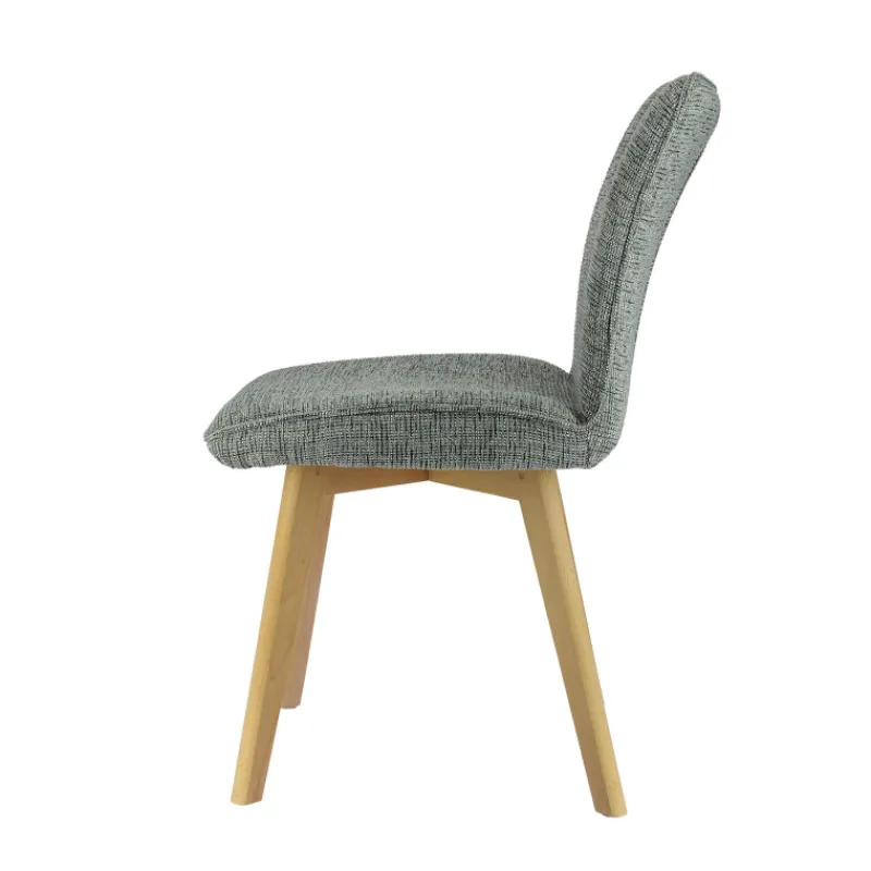 ColineChaise rembourrée en tissu avec pieds en bois> Chaise De Salle à Manger|Chaise Salon