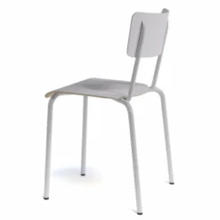 Perfecta Collège Chaise d'écolier vintage en métal et bois><noscript><img width=