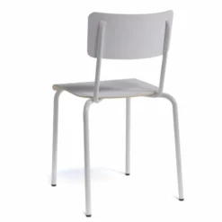 Perfecta Collège Chaise d'écolier vintage en métal et bois><noscript><img width=