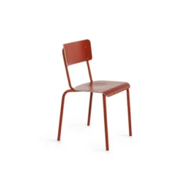 Perfecta Collège Chaise d'écolier vintage en métal et bois><noscript><img width=