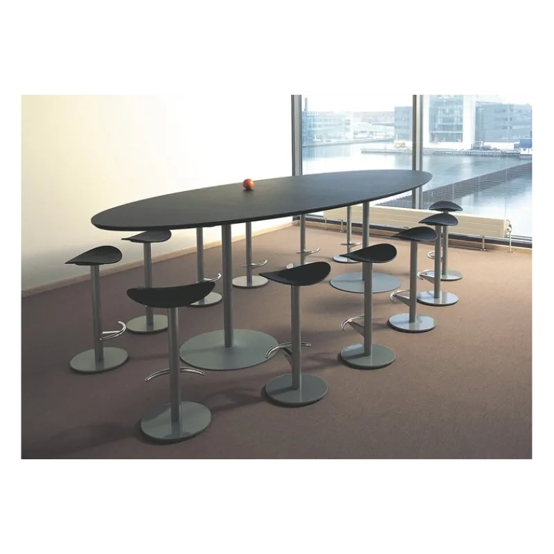 Enea Coma ® Tabouret design en polypropylène et métal> Tabouret Snack (assise +/- 65 Cm)|Tabouret De Bar (assise +/- 80 Cm)