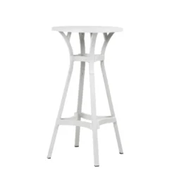 Combo Table de jardin ronde recyclée><noscript><img width=
