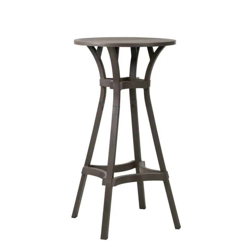 Combo Table de jardin ronde recyclée> Table De Jardin