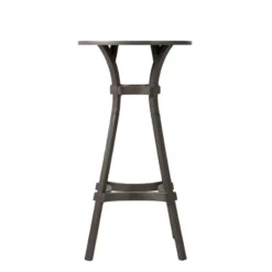 Combo Table de jardin ronde recyclée><noscript><img width=