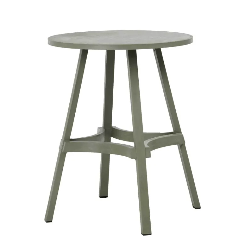 Combo Table de jardin ronde recyclée> Table De Jardin