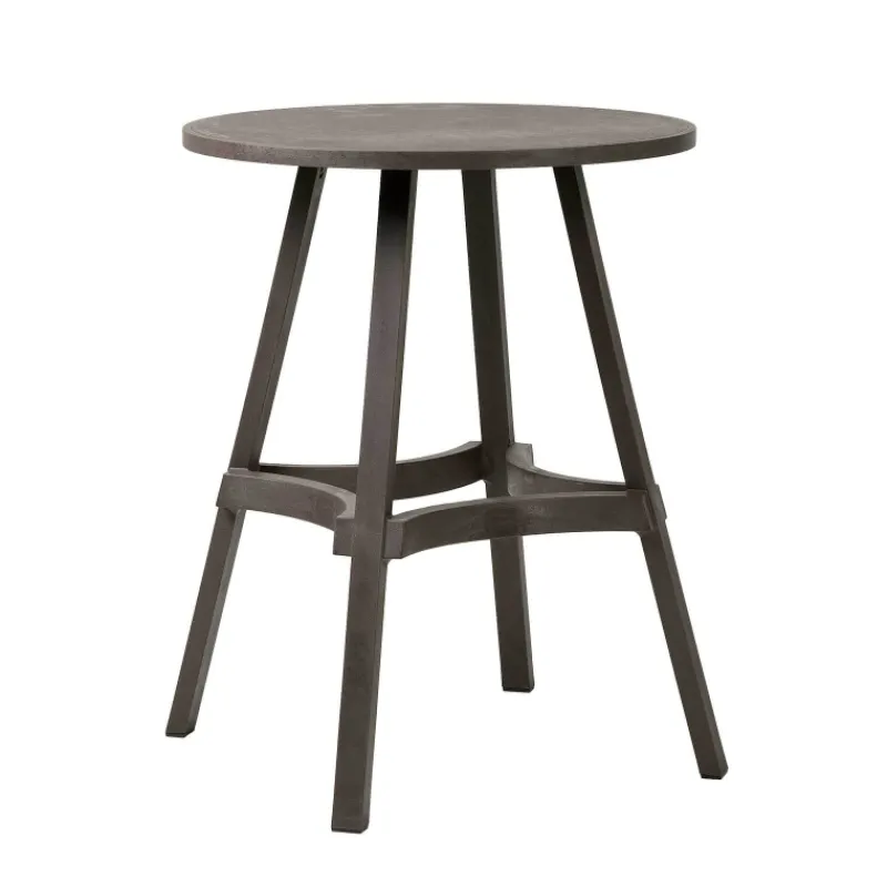 Combo Table de jardin ronde recyclée> Table De Jardin