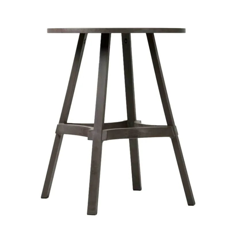 Combo Table de jardin ronde recyclée> Table De Jardin