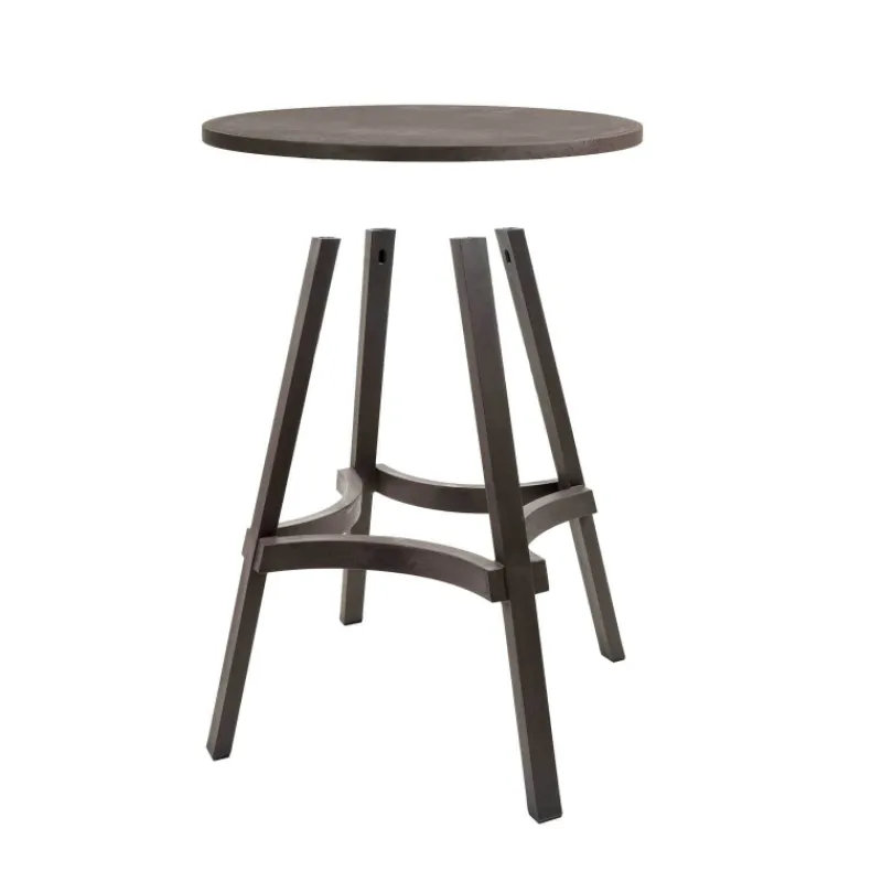 Combo Table ronde de cuisine recyclée> Table De Cuisine