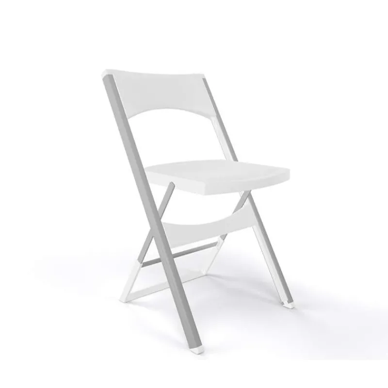 Compact Chaise pliante solide en technopolymère et métal aluminium> Chaise De Cuisine